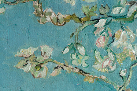 deatil Blossoming Almond Tree by Nard Kwast Van Gogh replica