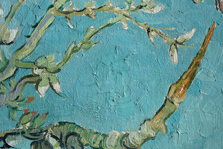 Blossoming Almond Tree by Nard Kwast Van Gogh reproduction detail