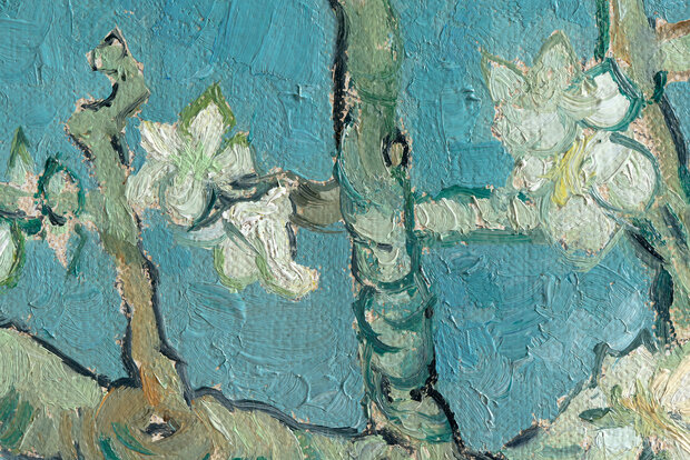 Blossoming Almond Tree by Nard Kwast Van Gogh reproduction