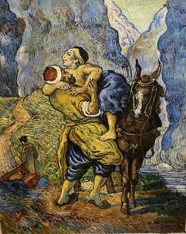 The Good Samaritan Van Gogh reproduction