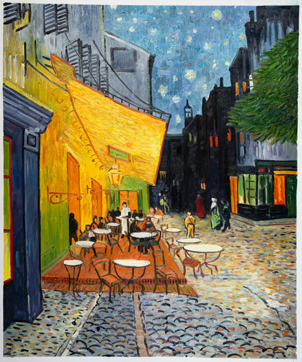 Caféterras bij Nacht Van Gogh reproductie | Van Gogh Studio